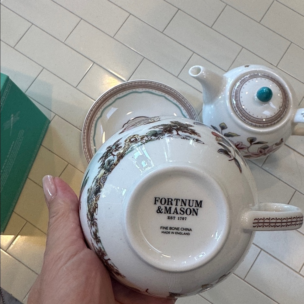 FORTNUM & MASON Wild Garden Tea for One (NWT) - Picture 7 of 9
